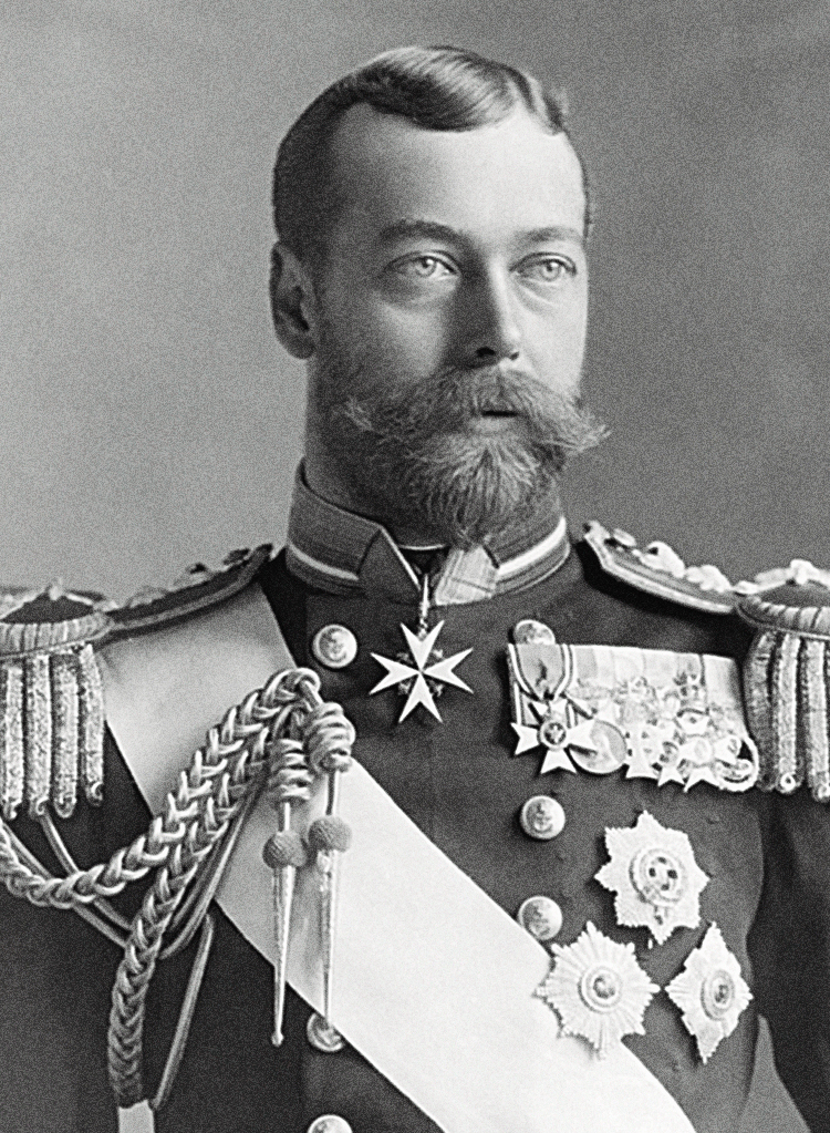 King George V (1865-1936). 