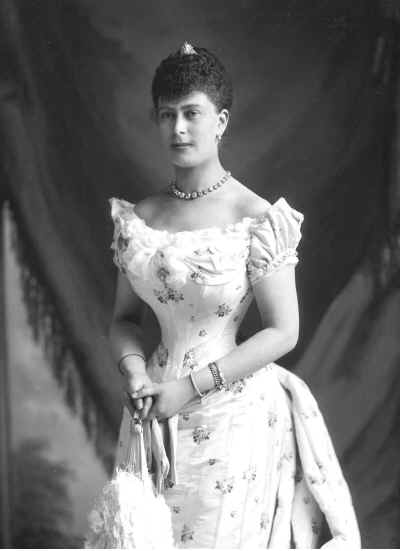 Queen Mary (1867-1953) when Duchess of York.