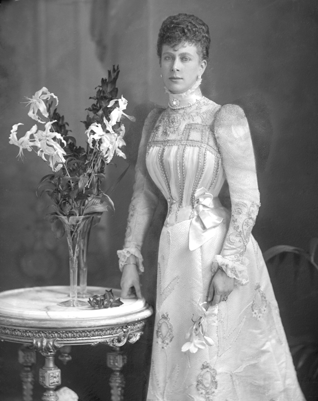 Queen Mary (1867-1953) when Duchess of York.