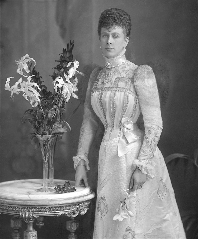 Queen Mary (1867-1953) when Duchess of York.