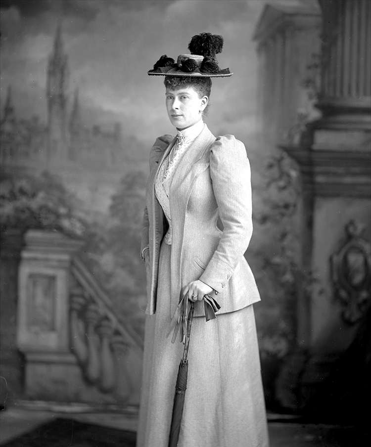 : Queen Mary (1867-1953) when Princess Victoria Mary of Teck.