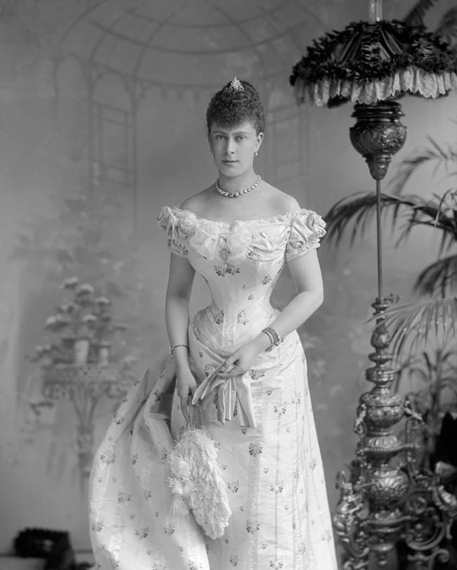 : Queen Mary (1867-1953) when Princess Victoria Mary of Teck.