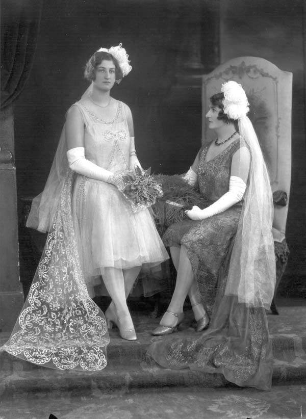 Lady Ivy Linton Every, née Meller ( ); and Miss Leila Penelope Every, later Mrs. Vivian Horrocks Ward (1911- ).