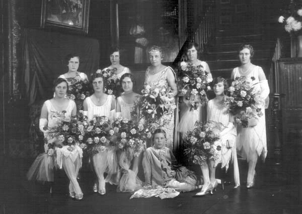 (Lady Mayoress) Lady Batho, née Bessie Parker (d. 1961); 4th daughter of Benjamin Parker, of Broadlands, Oulton Broad, Suffolk; m. (1897) Sir Charles Albert Batho, 1st Bt., Lord Mayor of London 1927-28.