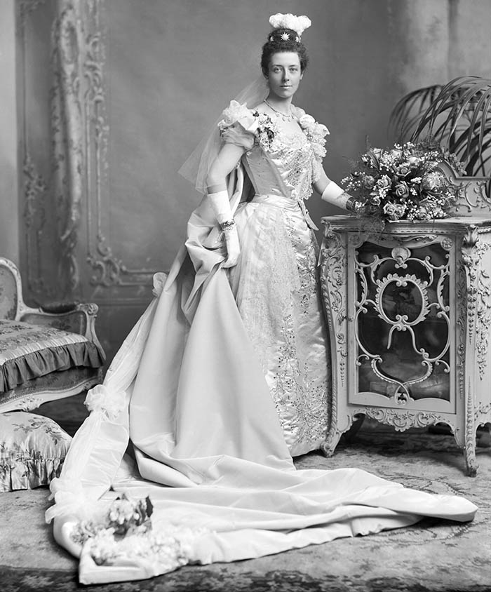The Hon Mrs R.J. Kennedy, née Bertha Jane Ward (1860-1936); 3rd daughter of 5th Viscount Bangor; m (1883) Sir Robert John Kennedy (1851-1936) (KCMG 1913), diplomat.