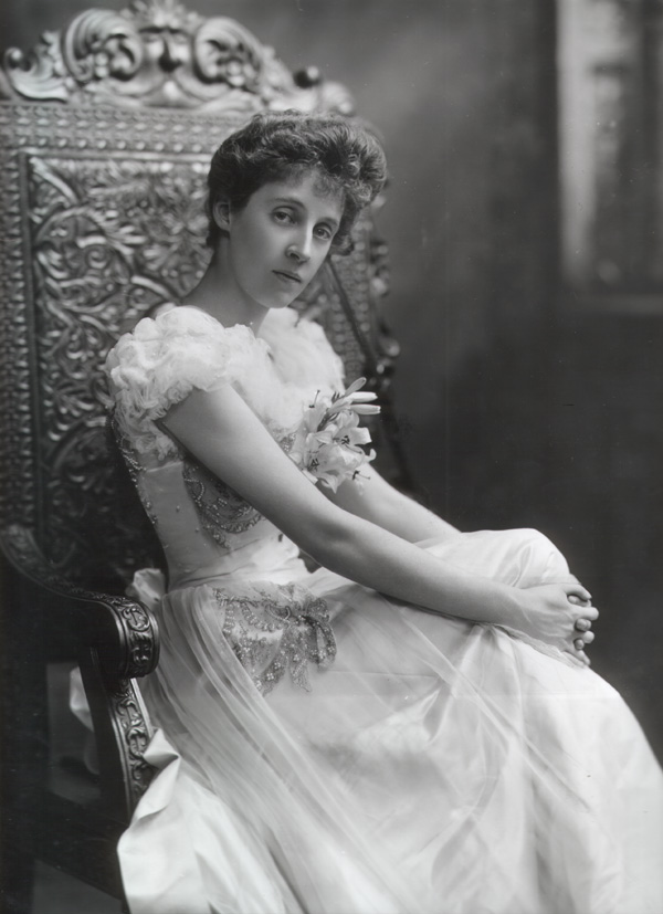 Verena Maud Baroness Churchill, later Viscountess Churchill, née Lowther (1865-1938).