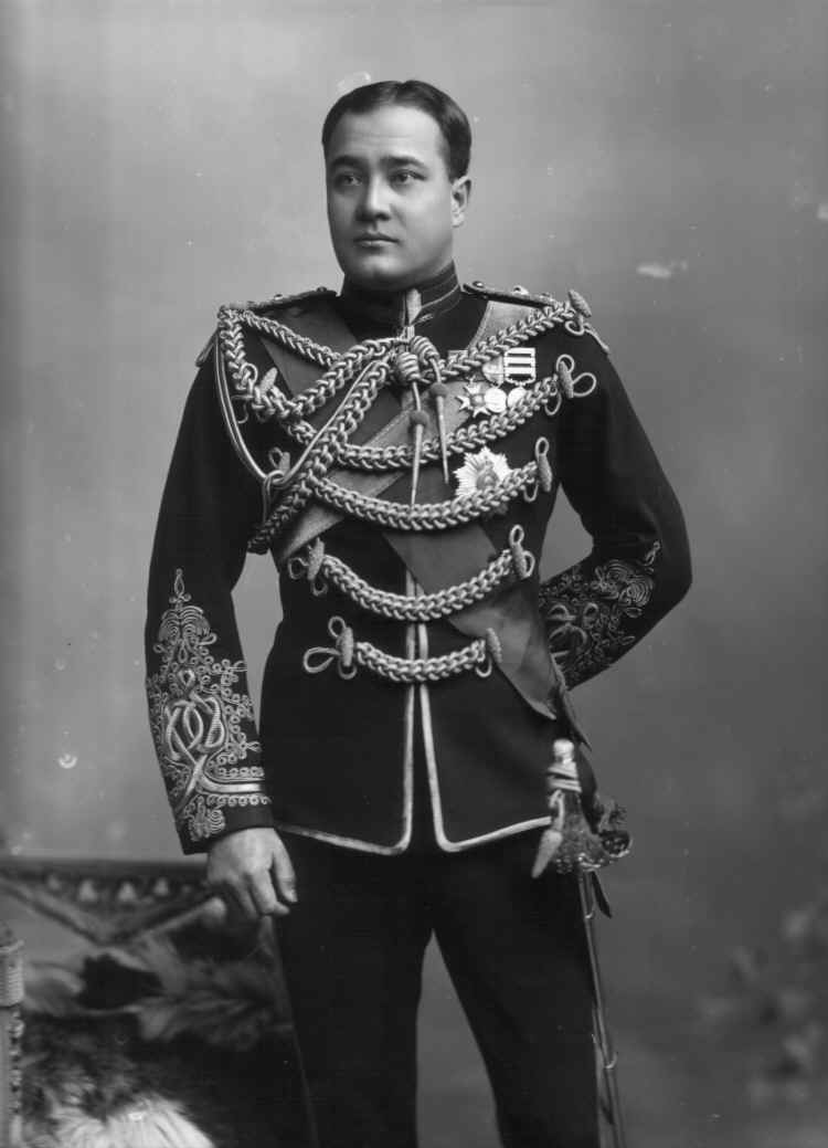 Colonel HH Sir Nripendra Narayan Bhup, Maharaja of Cooch Behar (1862-1911), as Lieut.-Col.