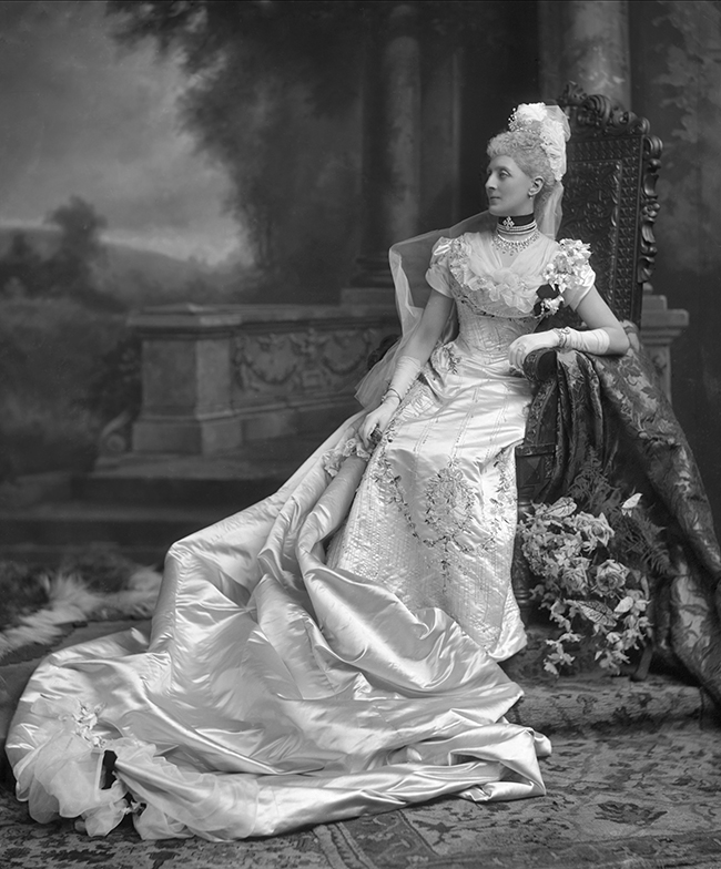 Mrs Joseph Thomas Firbank née Harriette Garrett, later Lady Firbank (1851- ).