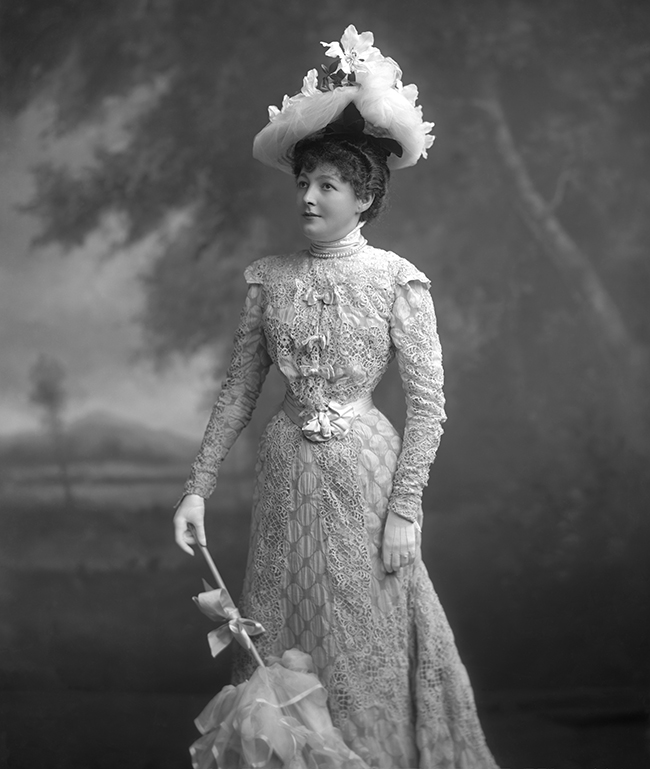 Mary Augusta Yohé, née Mary 'May' Augusta Yohe, later Lady Francis Hope, later Mrs Putman B Strong, later Mrs John Smuts (1866/6-1938)