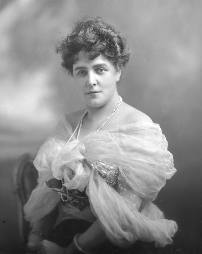Lady Randolph Churchill, née Jennie Jerome (1854-1921). 