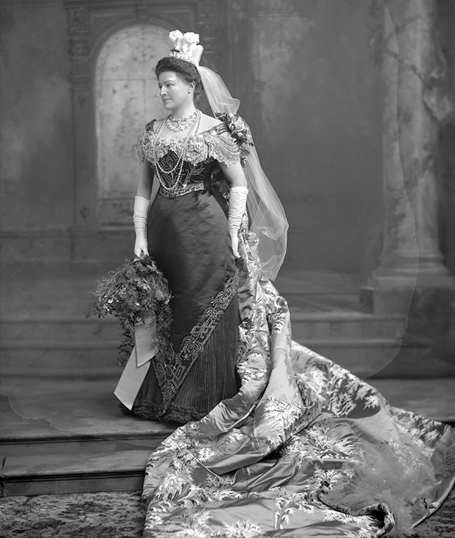 Susan (Margaret), Duchess of Somerset (d. 1936), née Mackinnon, 9th child of Charles MacKinnon of Skye; m. (1877) Algernon St. Maur, later Seymour, 15th Duke of Somerset (1846-1923).