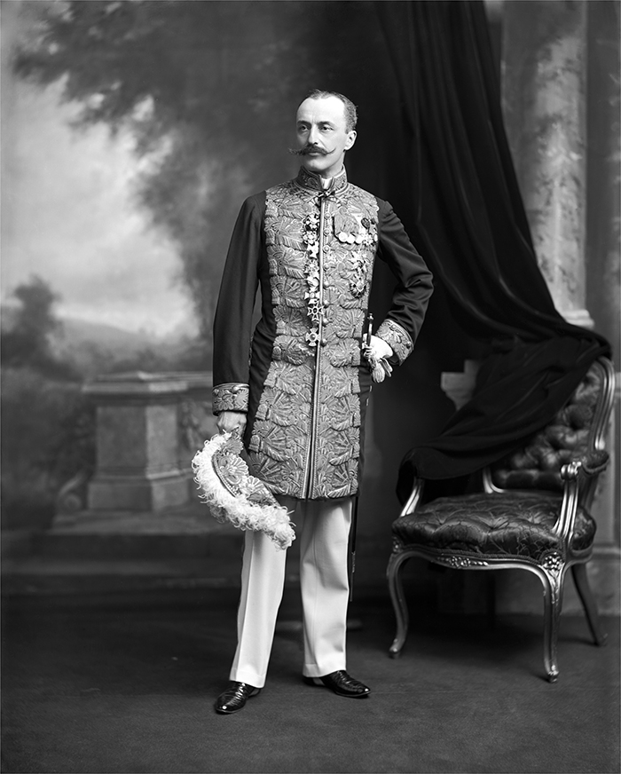 Baron Graevinitz - possibly Baron Georges Alexandrovitch de Graevenitz, (b 1857)