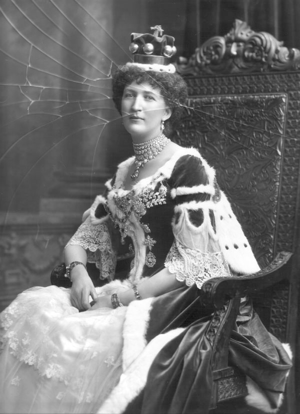 Lady Carew (d 1922), née Julia Mary Lethbridge. 