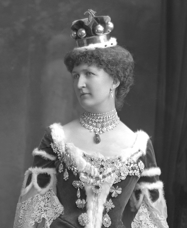 Lady Carew (d 1922), née Julia Mary Lethbridge by Lafayette 1902