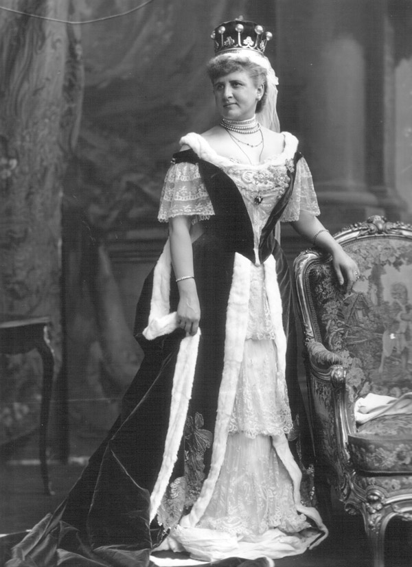 Louise Melissa, Countess of Orford (d. 1909), née Corbin. 