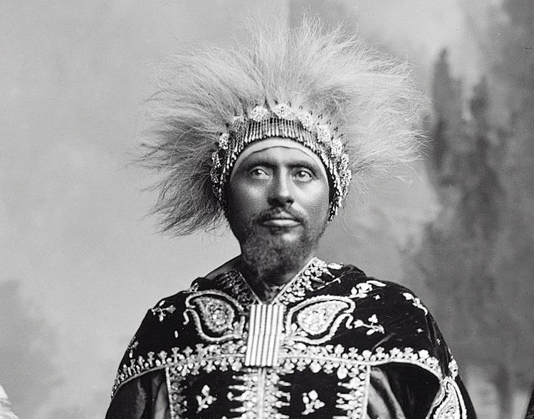 Ras Mkonnen (Wld-Mika'l)(2) (?? ???? ???????) (1852-1906), Ethiopian General & Governor of Harar, cr. Ras 1890; father of Emperor Haile SellasieI.