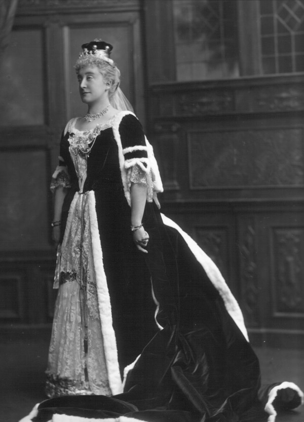 Baroness Belhaven and Stenton, née Georgina Katherine Lily Richmond (d. 1932).