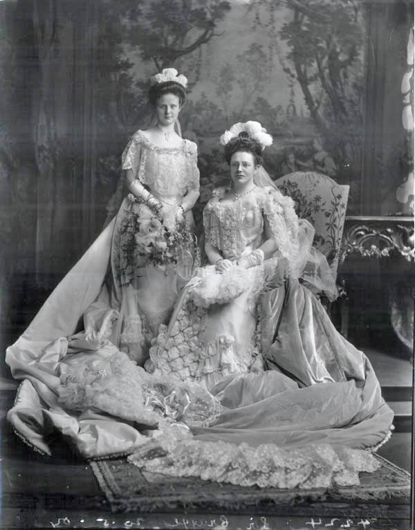 Lady Craggs with her daughter, Miss Jean Craggs. 