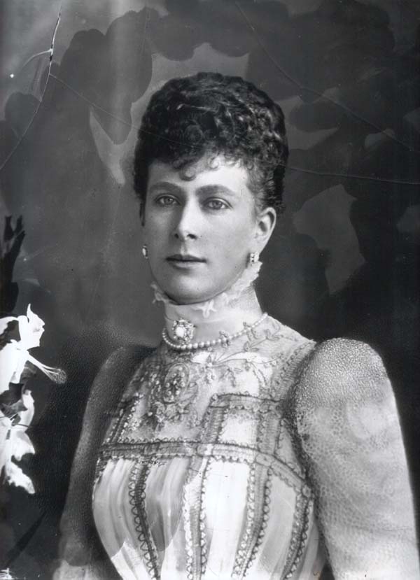 Queen Mary (1867-1953) when Duchess of York. 