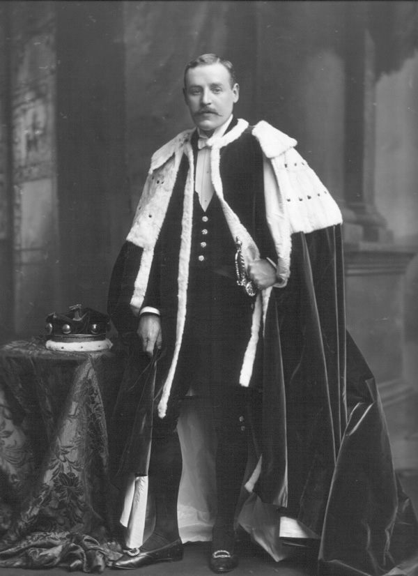 Archibald Patrick Thomas Borthwick, 17th Baron Borthwick (1867-1910). 