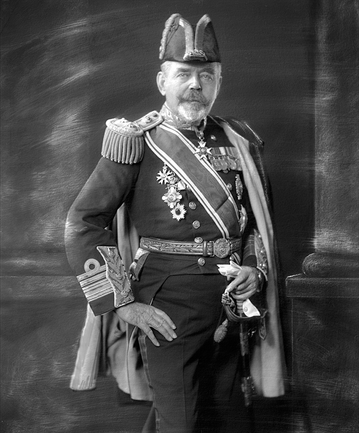 Admiral Sir Ernest Frederick Augustus Gaunt (1865-1940). 
