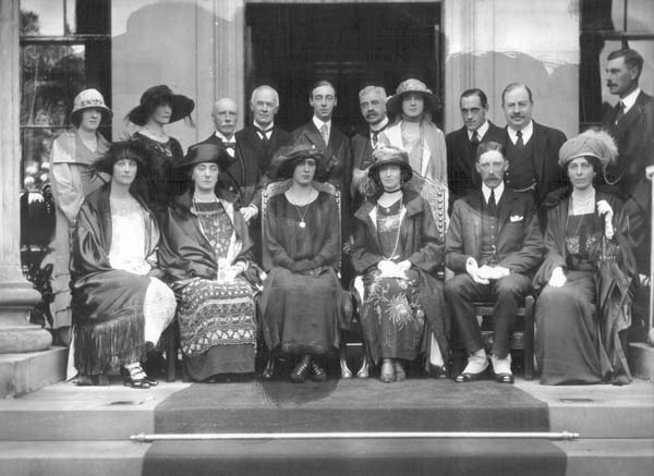 Princess Mary, Viscountess Lascelles and others at Blythswood House, Renfrewshire. 