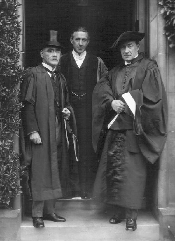 Rudyard Kipling (1865-1936); Author; Lord Rector of the University of St. Andrews 1922-1925.