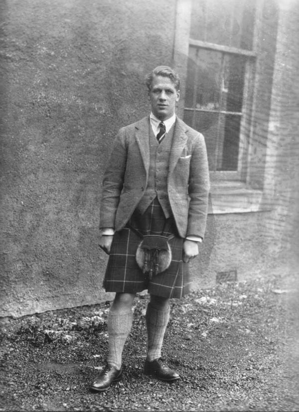 Group Captain Sir Douglas Douglas-Hamilton, 14th Duke of Hamilton and 11th Duke of Brandon (1903-1973) when Marquis of Douglas and Clydesdale. 