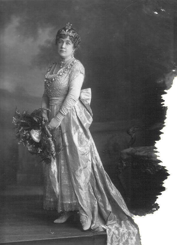 Madame Ballivian ( ).  Wife of H.Ex. Adolfo Ballivian, the Bolivian Minister in London.