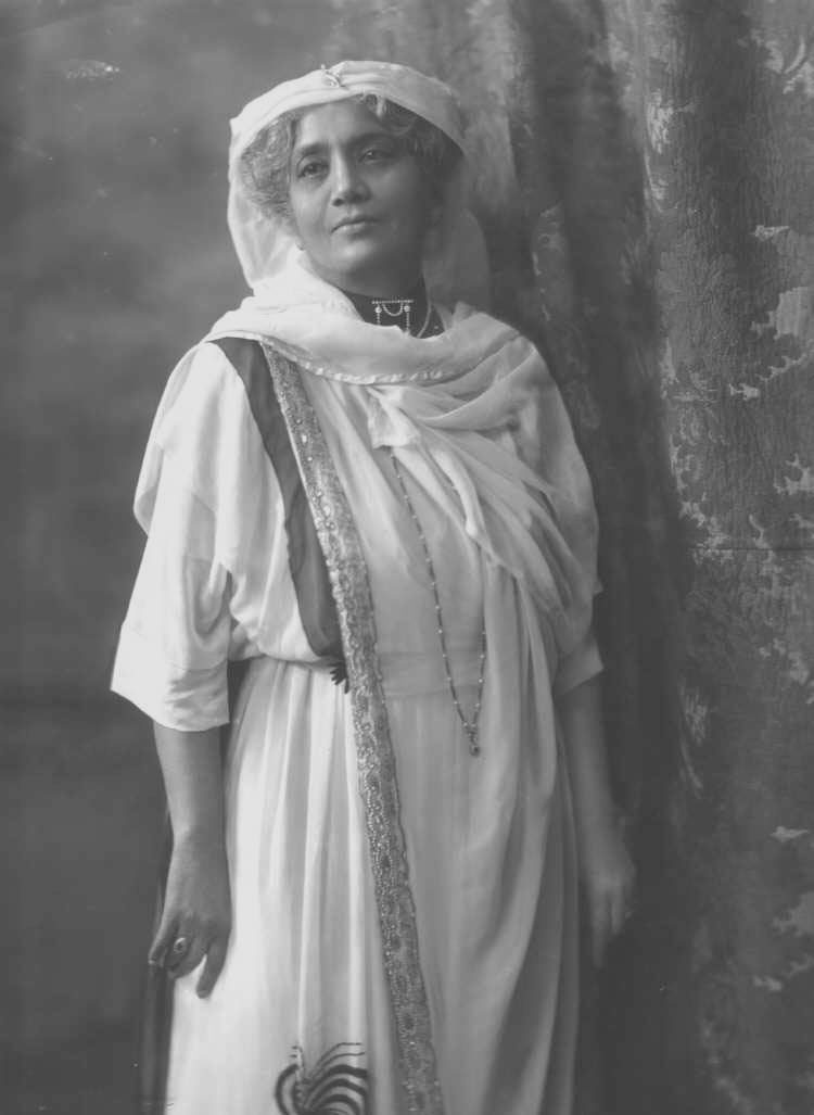 H.H. Maharani Siniti Devi, CI (18.3.1887) (b. at Sens House, Calcutta, 1864; d. at Ranchi, 10th November 1932), sometime Regent of Cooch-Behar and President of the State Council, eldest daughter of Babu Keshab Chandra Sen. Married 5 March 1878 Colonel H.H. Maharaja Shri Sir Nripendra Narayan Bhup Bahadur, Maharaja of Cooch Behar.