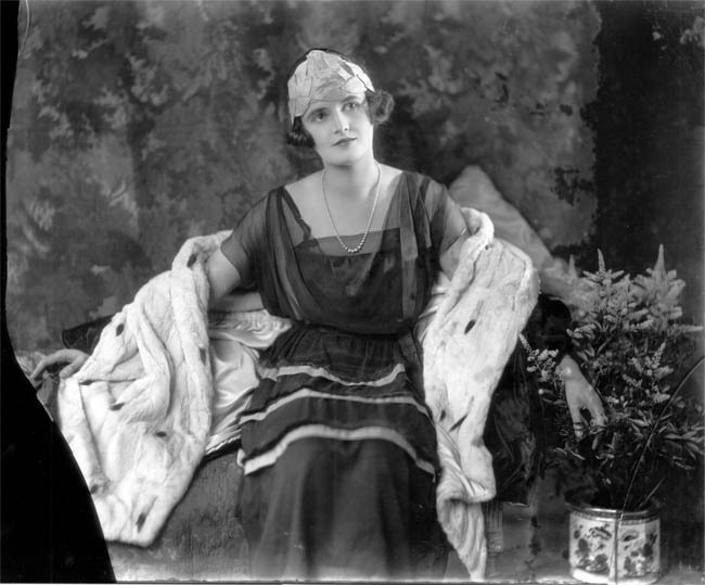 Miss Mary Latta, later Countess d'Antraigues (1899- ). 