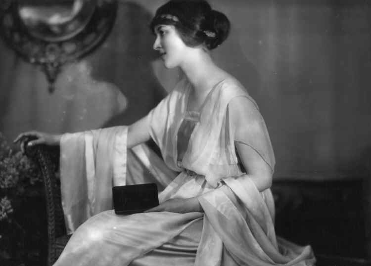 The Hon. Antonia Benson, later Viscountess Radcliffe, née Antonia Mary Roby Benson (1903-1982).