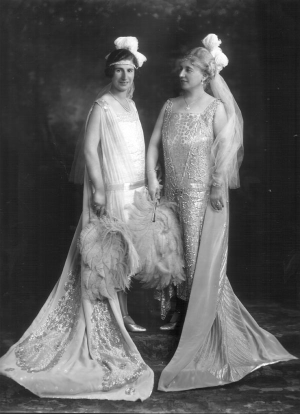 Lady Sleigh, née Jessie Sime (d. 1937) and her daughter, Miss Jessie Sleigh ( ).