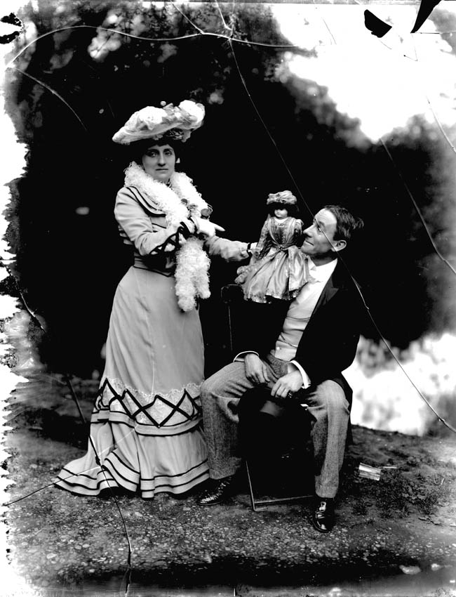 Dan Leno and wife