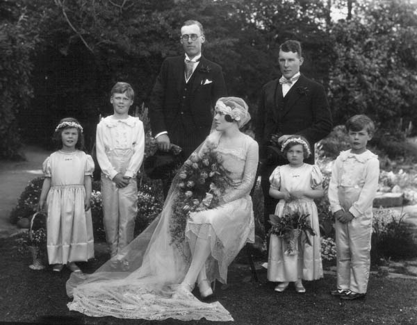 The marriage of Charles Royds to Miss Evelyn Theresa Christie